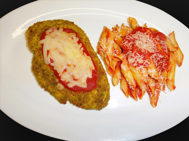 Chicken parmigiana