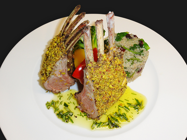 Rack of lamb