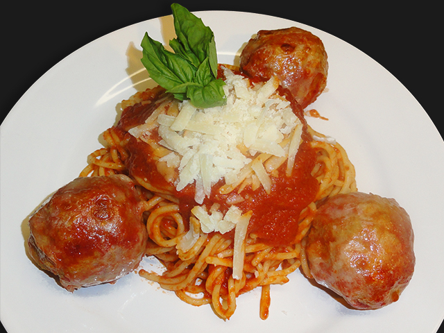 Spaghetti & meatballs